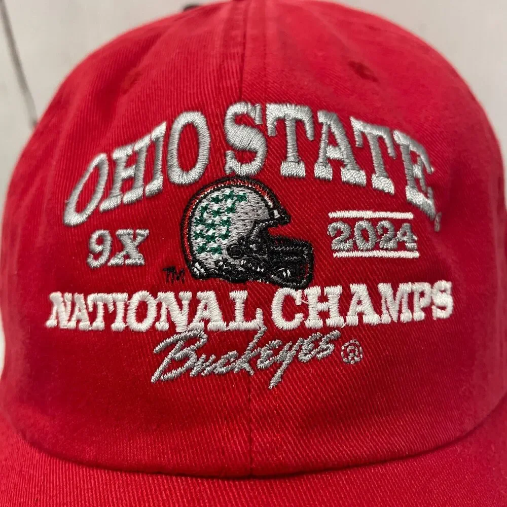 ‘47 Brand Clean Up Ohio State 2024 National Champions Playoff Champs CFP Hat Cap